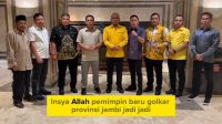Dukungan ARB Maju Musda Golkar Jambi (Dok Ist)
