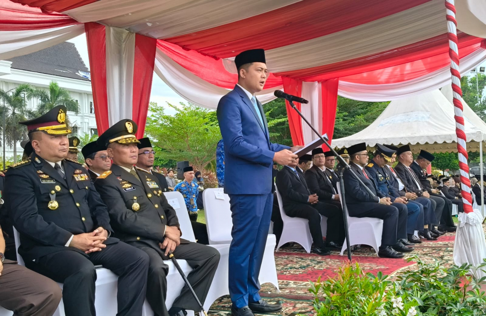 Ketua DPRD Provinsi Jambi Hafizh Fattah Ajak Generasi Muda Amalkan Nilai Pancasila di Hari Kesaktian Pancasila (foto: dok.ist)