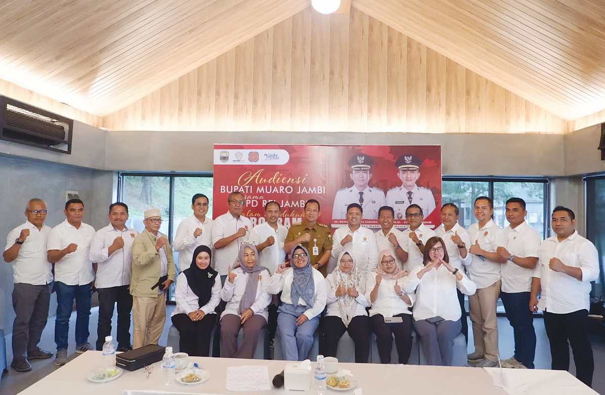 Bupati BBS Audiensi Bersama DPD REI Provinsi Jambi(foto: dok.ist)