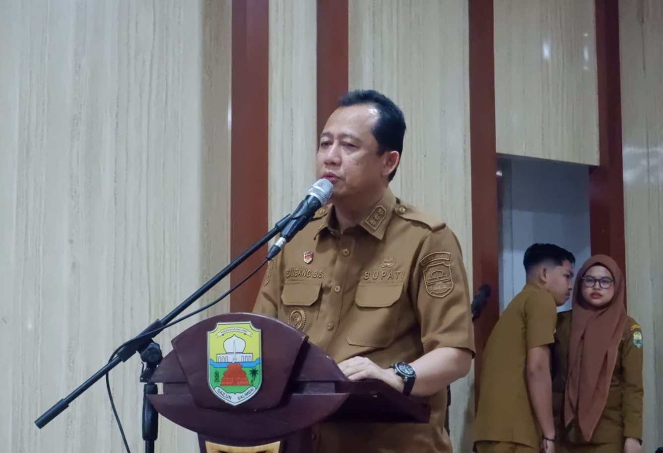 Bupati BBS Jamu Atlet PDBI, Finalis Bujang Gadis dan D7 Akademi(foto: dok.ist)