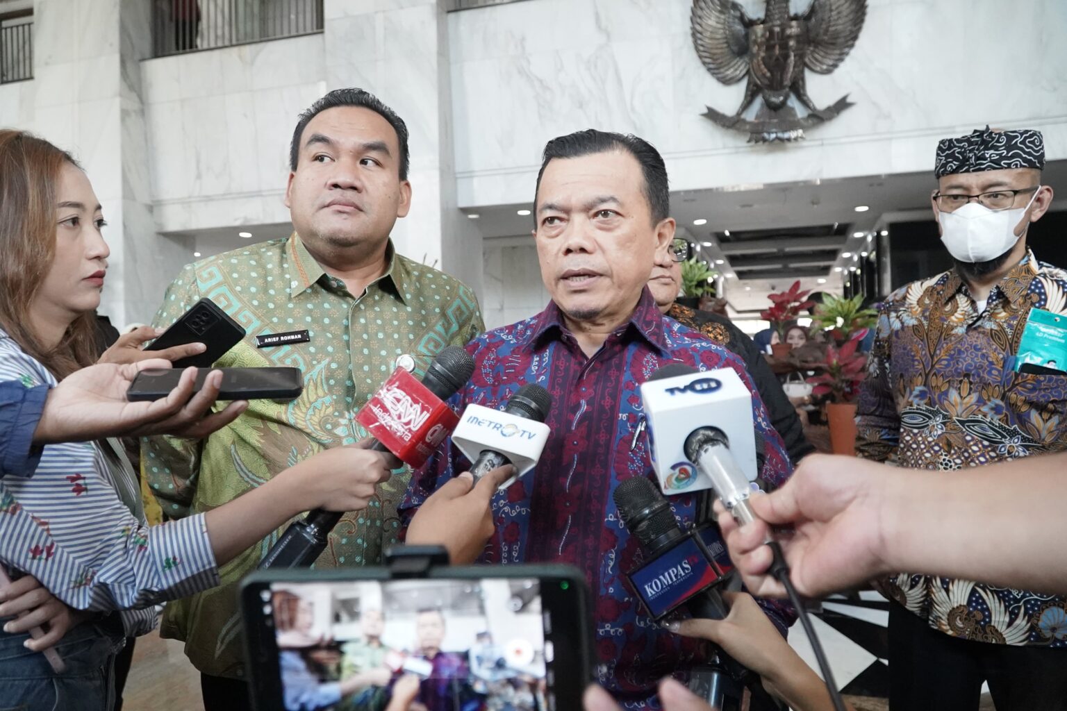 Gubernur Al Haris Bahas Dampak Penurunan TKD dengan Menteri Keuangan(foto: dok.ist)