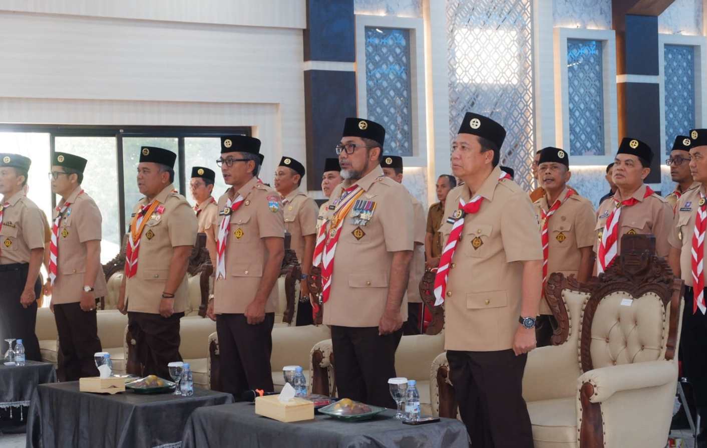 Bupati BBS dan Wabup Junaidi H Mahir Dilantik Jadi Ketua dan Wakil Ketua Mabicab(foto: dok.ist)