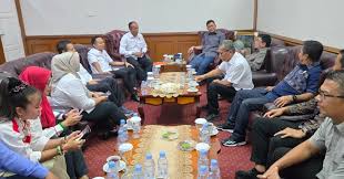 Ketua DPRD Provinsi Jambi terima kunjungan audiensi pengurus KONI(foto: dok.ist)