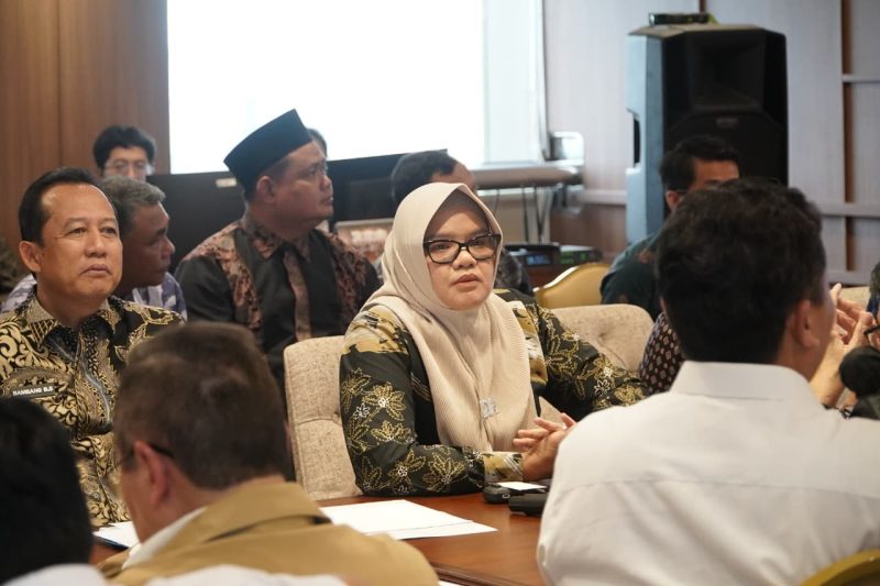 Percepat Akses Hunian Layak, Bupati Dillah Temui Maruarar Sirait Bahas Program Rumah Rakyat.Foto:dok.ist