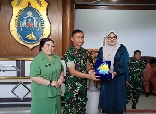 Bupati Dillah Hikmah Sari Sambut Dandim Baru, Tegaskan Kolaborasi Pemkab dan TNI Bangun Daerah.Foto:dok.ist