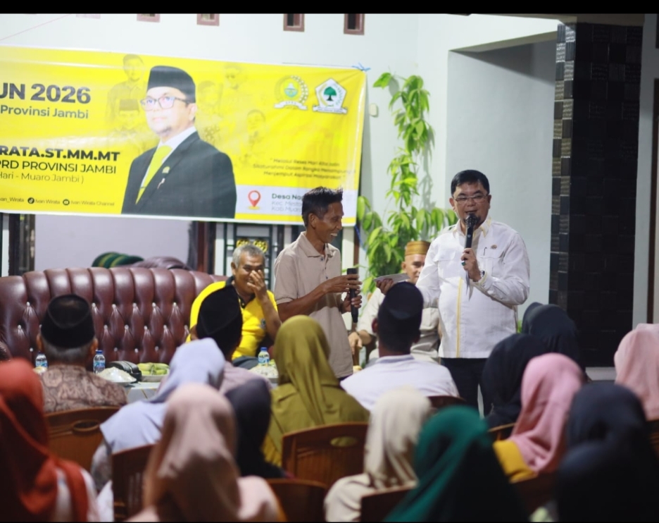 Waka DPRD Ivan Wirata Serap Aspirasi di Nagasari, Layanan Ambulans dan Infrastruktur Jadi Prioritas.Foto:dok.ist