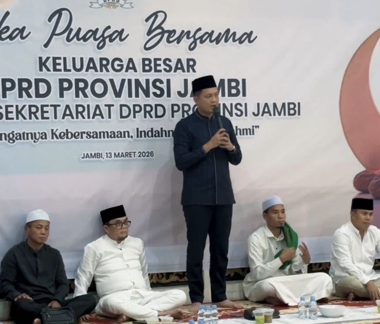 Jelang Idul Fitri, Hafiz Fattah Ajak Pererat Kebersamaan dalam Buka Puasa Bersama DPRD Provinsi Jambi.Foto:dok.ist